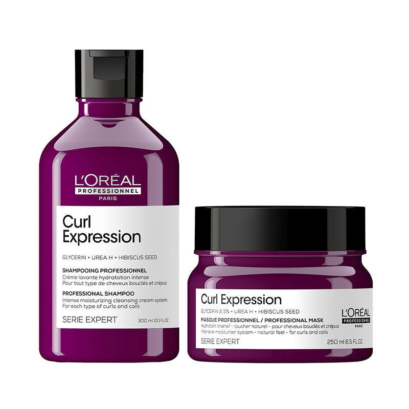 L'Oréal Professionnel Curl Expression Shampoo & Hair Mask Combo For Curly Hair
(2pcs)