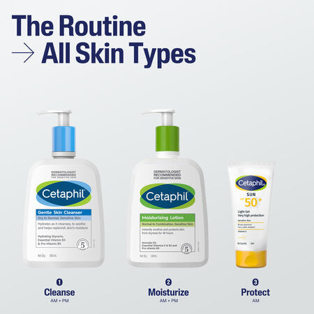 Cetaphil
Sun SPF 50+ Light Gel Very High Protection Mineral Base for All Skin Types, Sensitive Skin
(50ml)