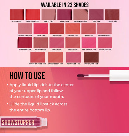 Daily Life Forever52 Show stopper Liquid Matte (5ml)