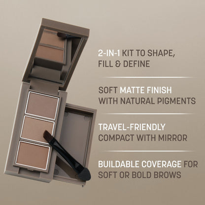 Daily Life Forever52 Sensational 3 Color Eyebrow Kit (3g)