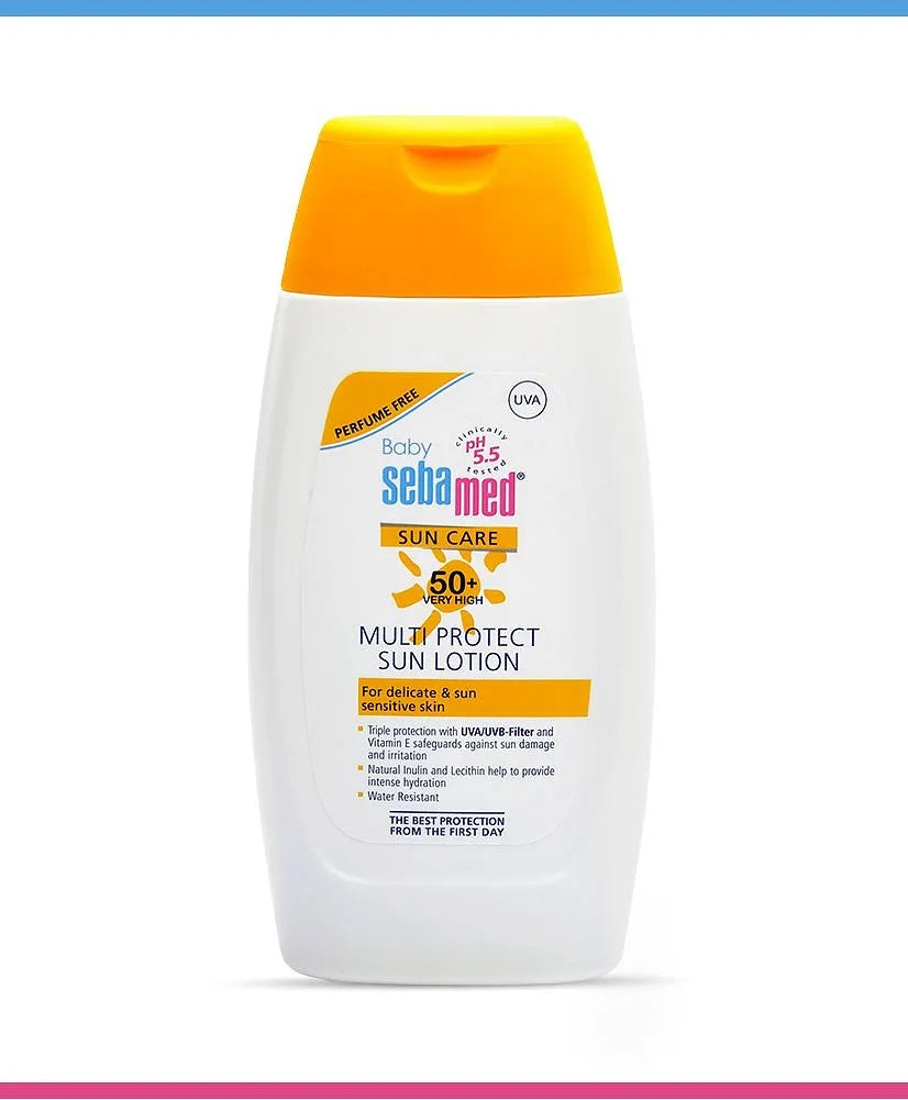 Sebamed Baby Sun Lotion|pH 5.5|Triple Protection with UVA/UVB- Filter|200 ml