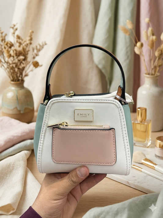 Roselle Mini Bag - White
