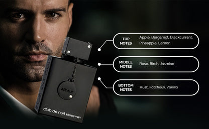 Armaf Club De Nuit Intense Man Pure Parfum 150ml - Luxury Woody Spicy Scent for Men