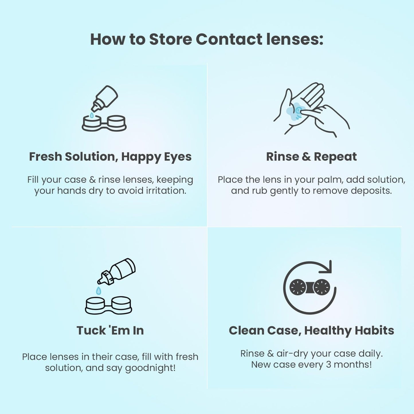 Aquacolor Daily Disposable Colored Lenses with 0 Power. (10 Lens/Box)