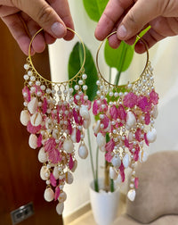 Petal Flower Bracelets Kalira Pink
