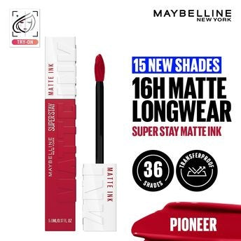 Maybelline New York Super Stay Matte Ink Liquid Lipstick, Lasts Up to 16 Hours