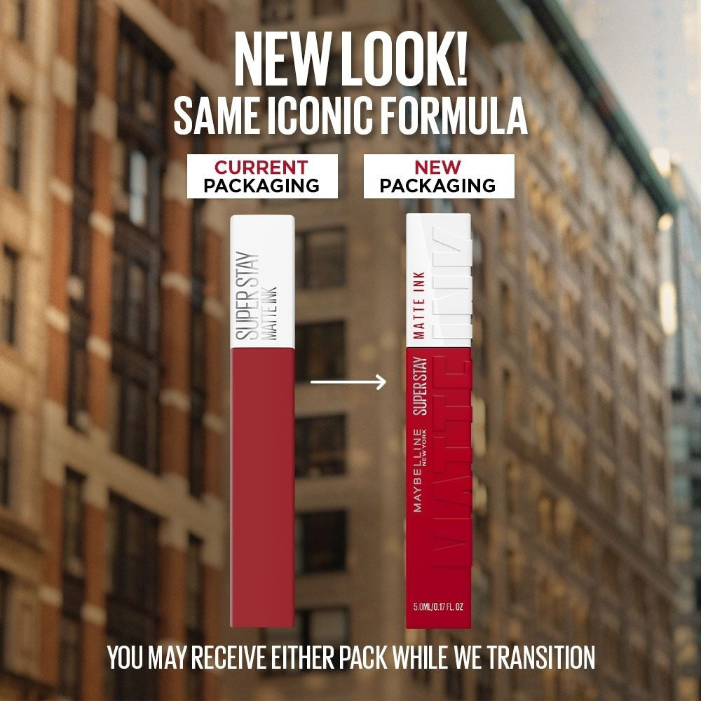 Maybelline New York Super Stay Matte Ink Liquid Lipstick, Lasts Up to 16 Hours