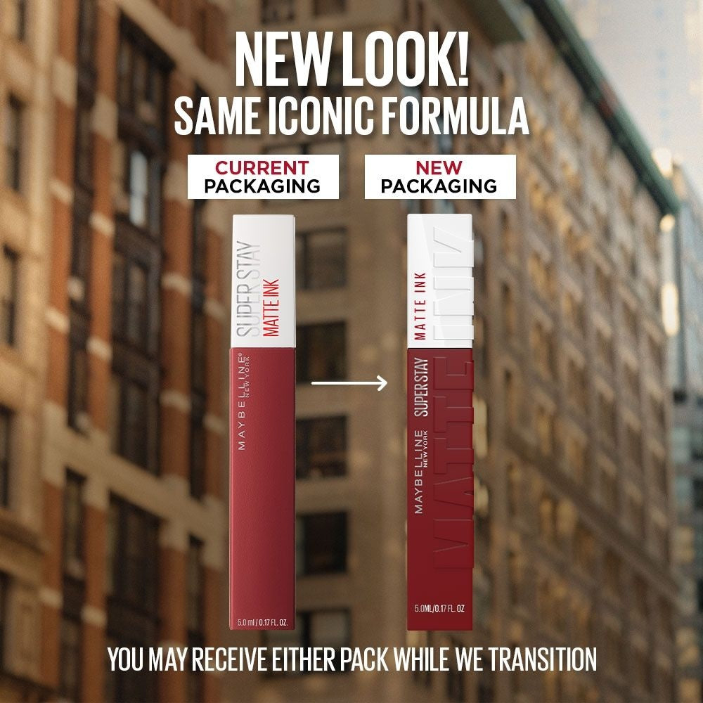 Maybelline New York Super Stay Matte Ink Liquid Lipstick, Lasts Up to 16 Hours