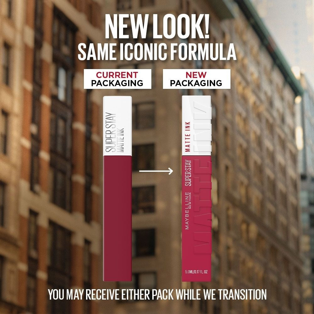 Maybelline New York Super Stay Matte Ink Liquid Lipstick, Lasts Up to 16 Hours