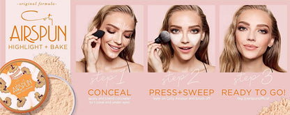 Airspun – Loose Face Powder, Translucent (35g)
