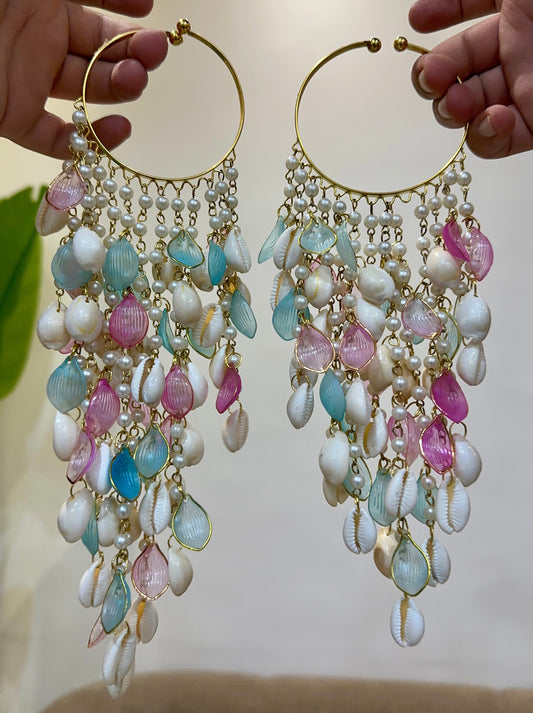 Petal Flower Bracelets Kalira Pink Ferozi Oval