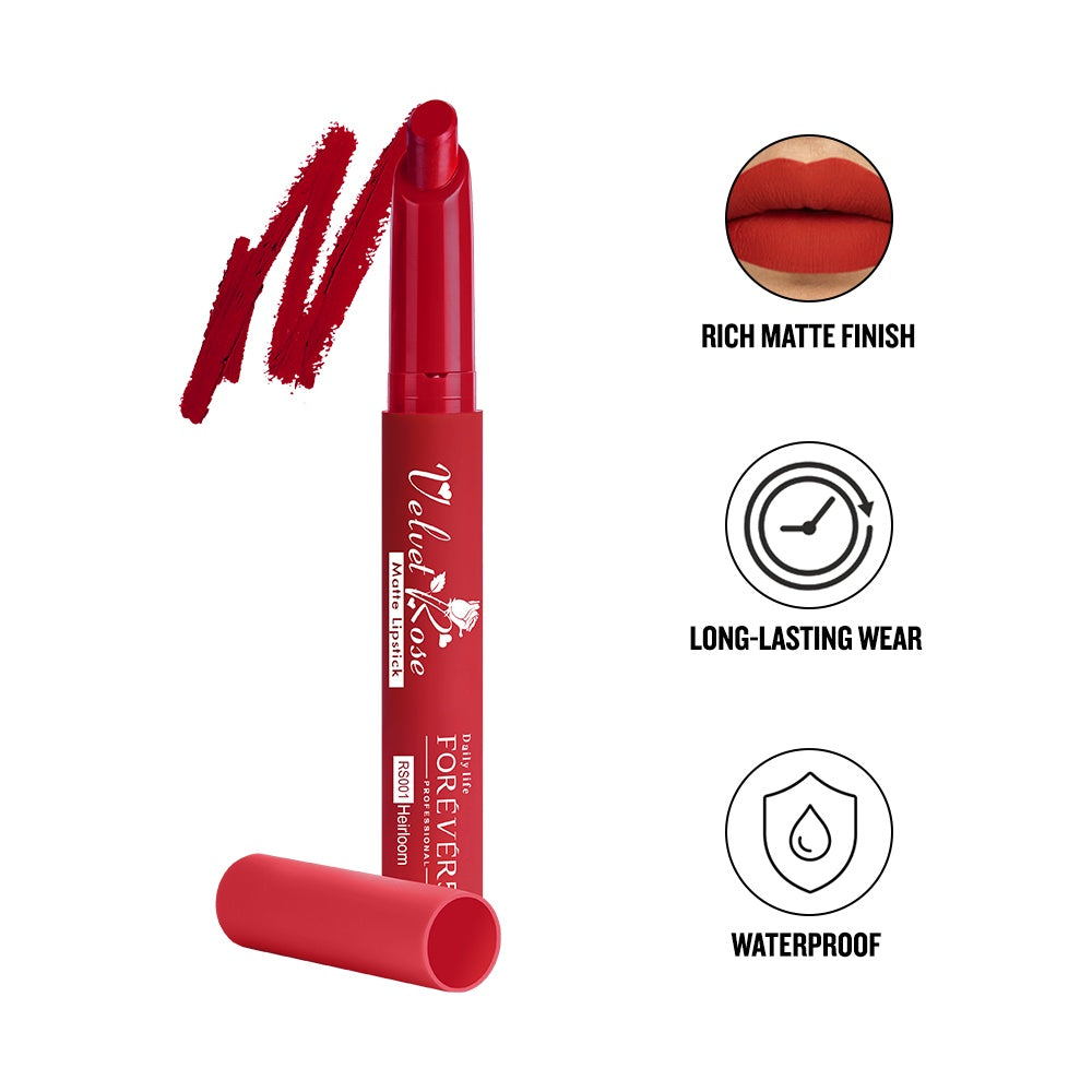 Daily Life Forever52 Velvet Rose Matte Lipstick  (2.5gm)