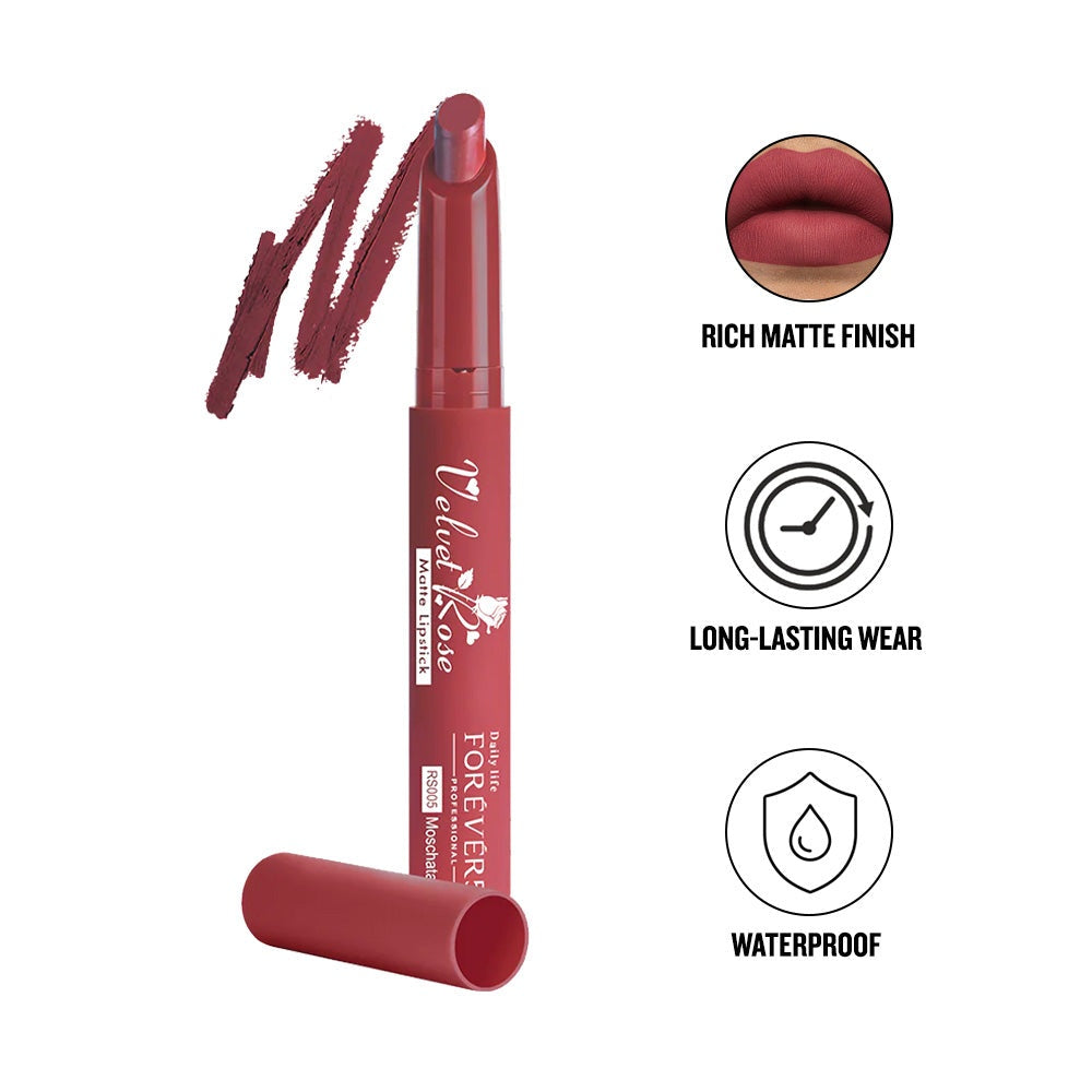 Daily Life Forever52 Velvet Rose Matte Lipstick  (2.5gm)