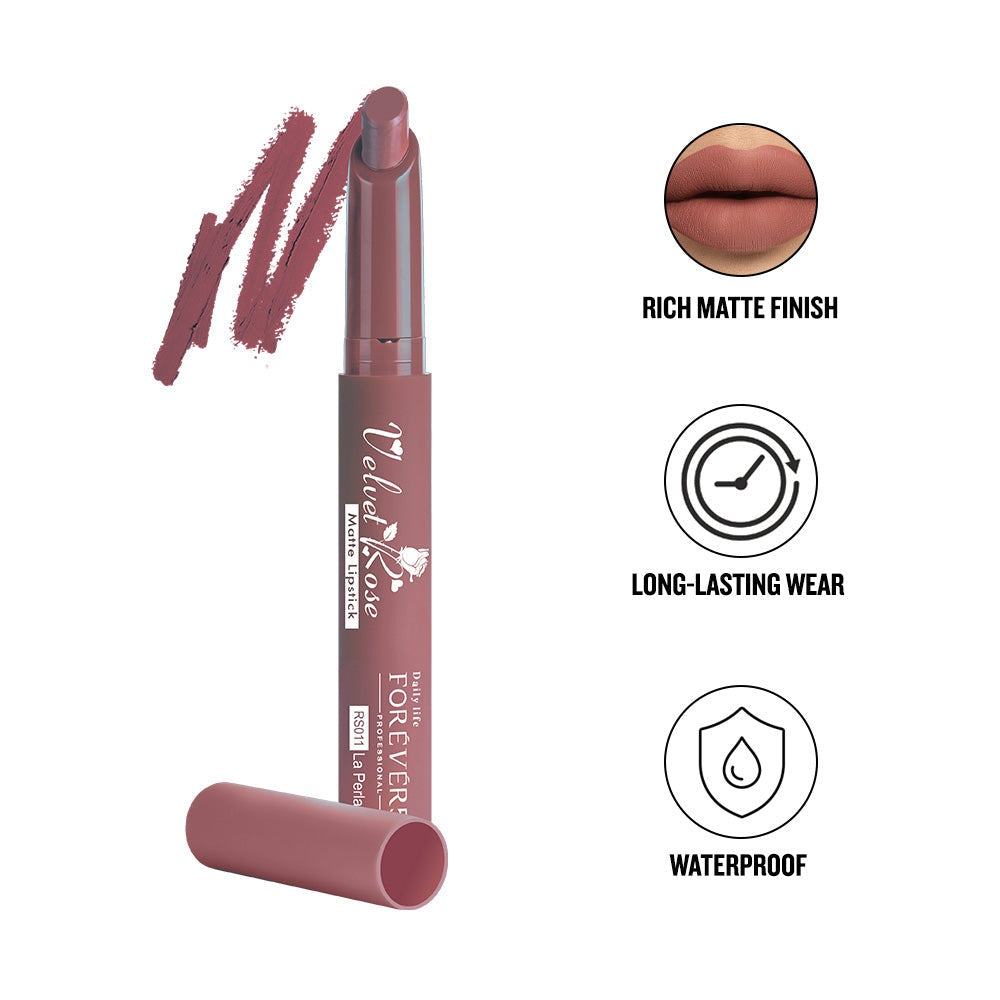 Daily Life Forever52 Velvet Rose Matte Lipstick  (2.5gm)