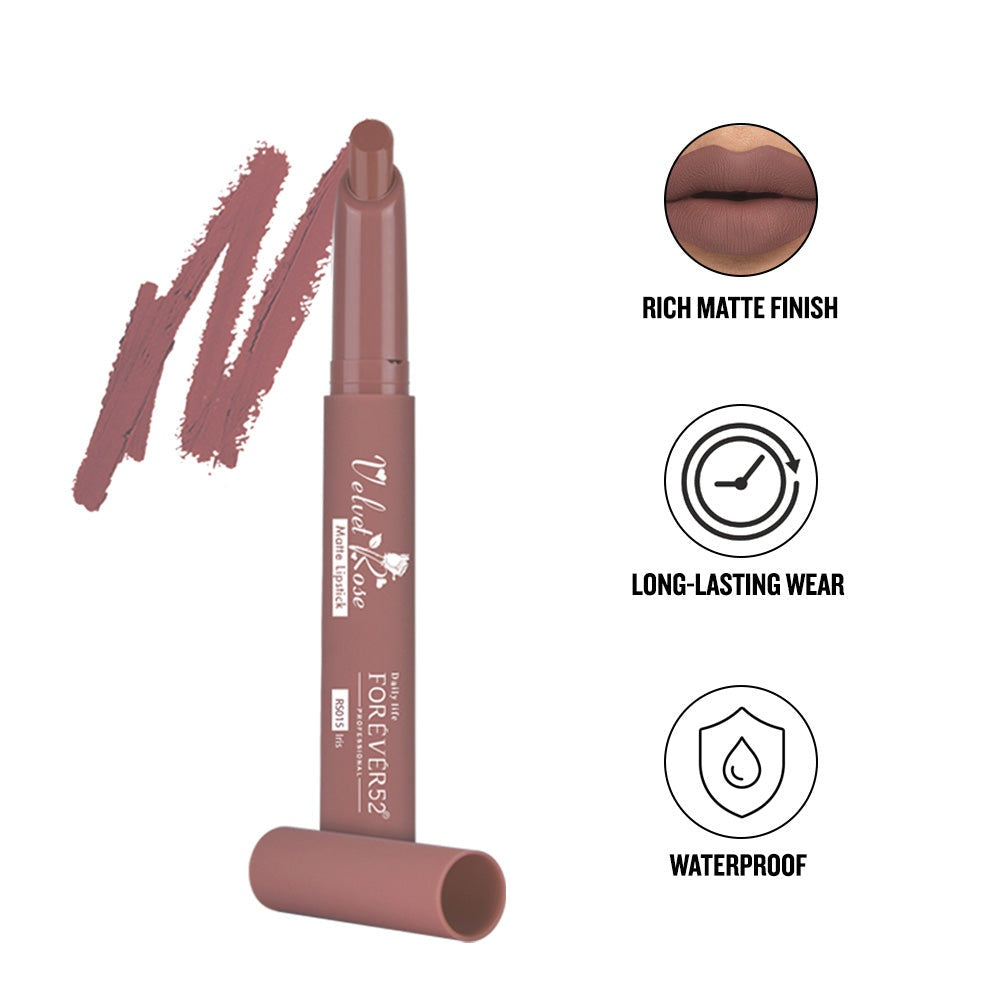 Daily Life Forever52 Velvet Rose Matte Lipstick  (2.5gm)