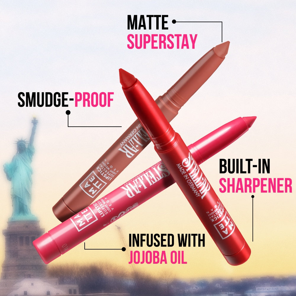 Daily Life Forever52 Stellar Matte Lipstick Made In Germany.  (1.4g)