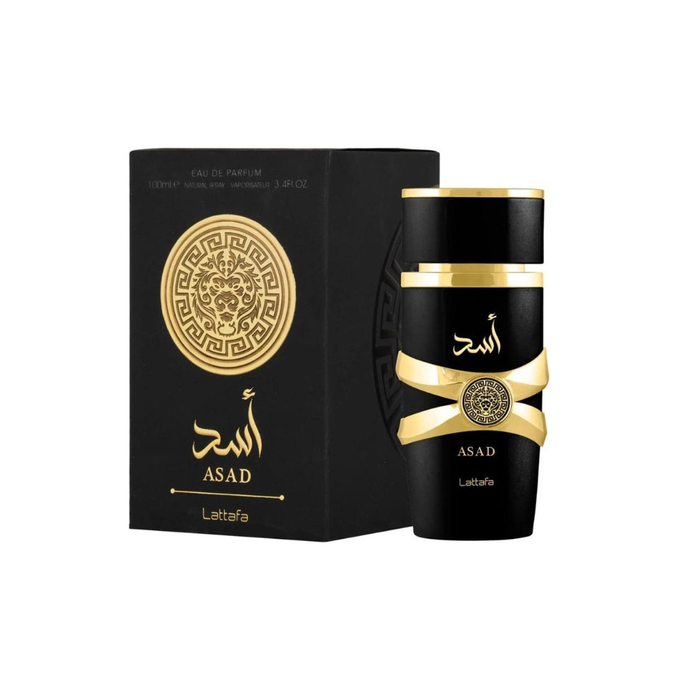 Lattafa Asad Eau De Parfum 100ml – Long Lasting Unisex Perfume
