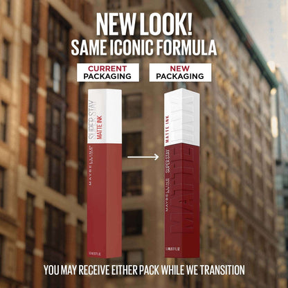 Maybelline New York Super Stay Matte Ink Liquid Lipstick, Lasts Up to 16 Hours