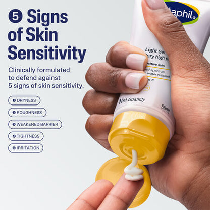 Cetaphil
Sun SPF 50+ Light Gel Very High Protection Mineral Base for All Skin Types, Sensitive Skin
(50ml)