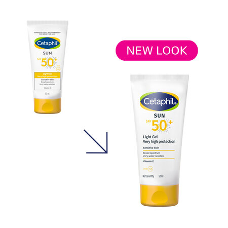 Cetaphil
Sun SPF 50+ Light Gel Very High Protection Mineral Base for All Skin Types, Sensitive Skin
(50ml)